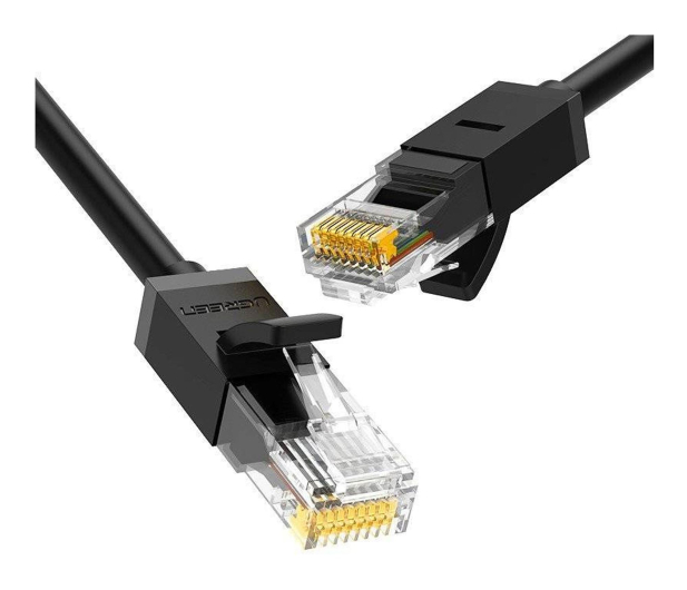 UGREEN Kabel RJ45 NW102 Cat.6 25m czarny - 1513567 - zdjęcie